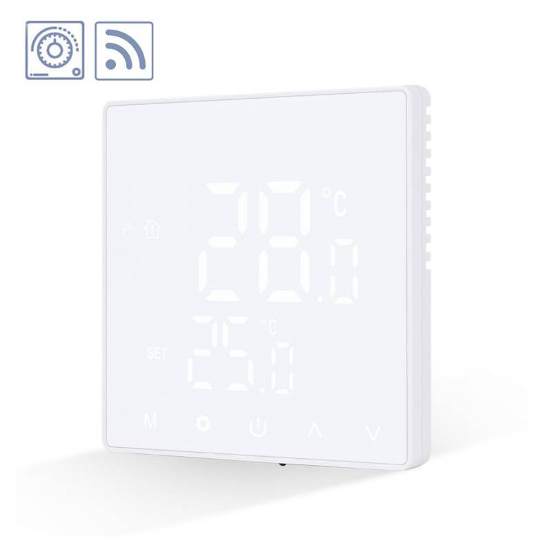 Termostato digital WiFi + ZigBee KOOB blanco