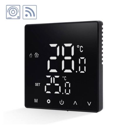 Termostato digital WiFi + ZigBee KOOB negro