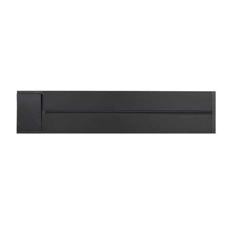 Carril base con interruptor 32A, 40cm KOOB, negro