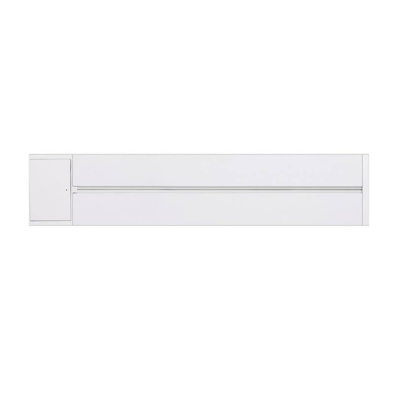 Carril base con interruptor 32A, 40cm KOOB, blanco