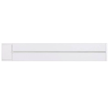 Carril base con interruptor 32A, 50cm KOOB, blanco