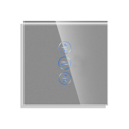 Frontal cristal gris KOOB persianas, 1 Módulo