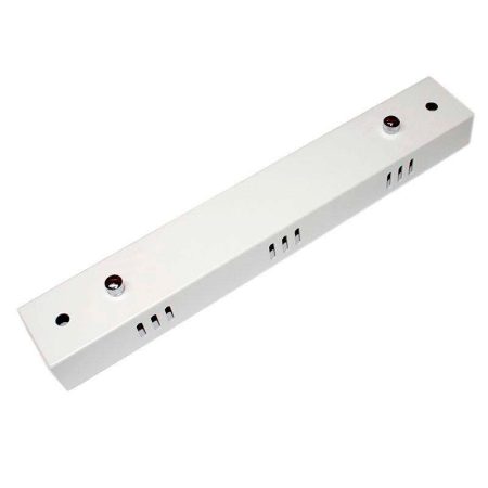 Florón rectangular blanco 400x60mm