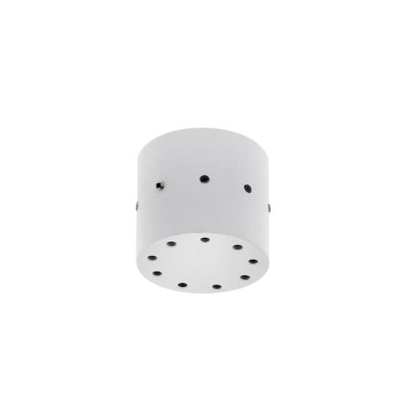 Concentrador cables redondo blanco, Ø55x50mm