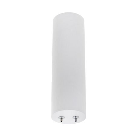 Florón redondo blanco, Ø75x250mm