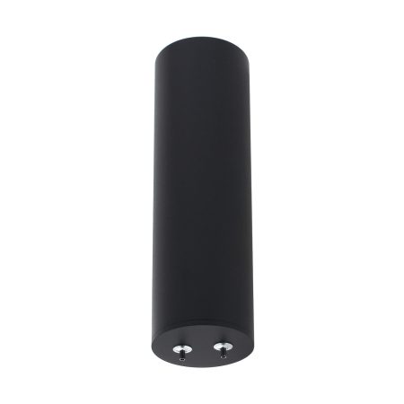 Florón redondo negro, Ø75x250mm