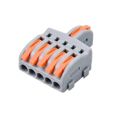 Conector rápido 1 a 5 cables 0,2-2,5mm2