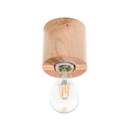Lámpara de Madera para techo SALGADO, E27