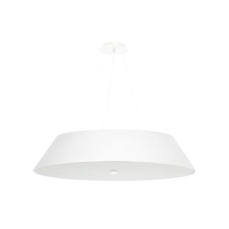 Lámpara suspendida VEGA 70 blanca, E27