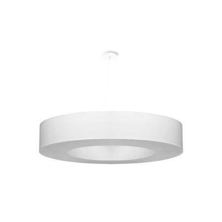 Lámpara suspendida SATURNO 90 blanca, E27