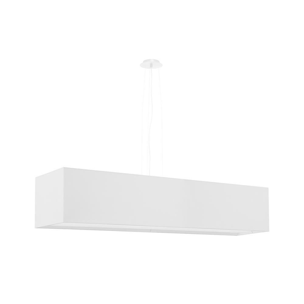 Lámpara suspendida SANTA 120 blanco, E27