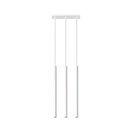 Lámpara de techo PASTELO 3 blanca, G9