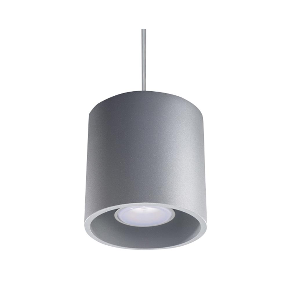 Lámpara de techo ORBIS 1 gris, GU10
