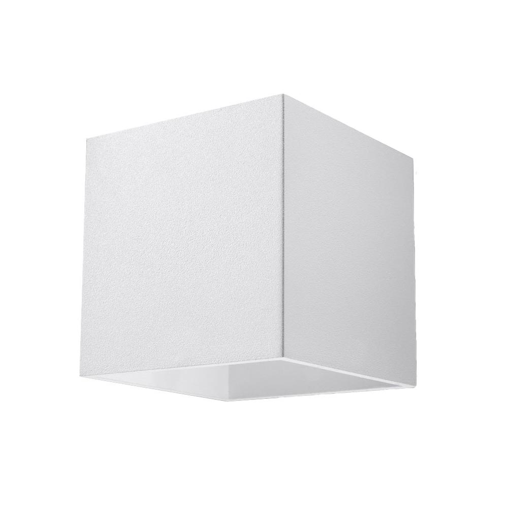 Aplique de pared QUAD 1 blanco, G9