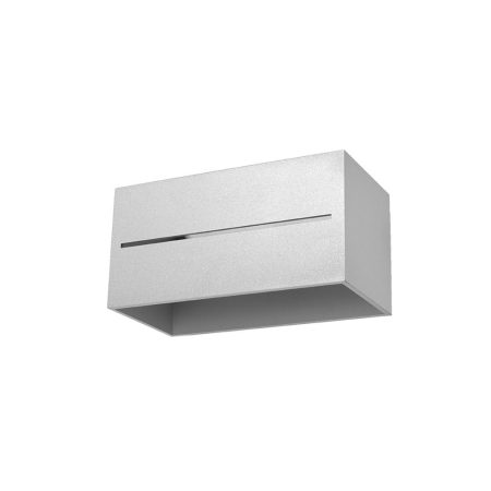 Aplique de pared LOBO MAXI gris, G9