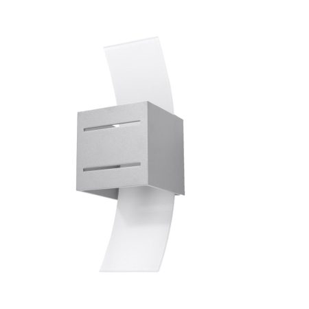 Aplique de pared LORETO gris, G9