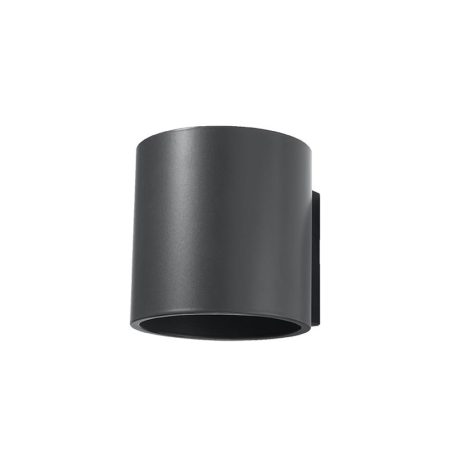 Aplique de pared ORBIS 1 antracita, G9