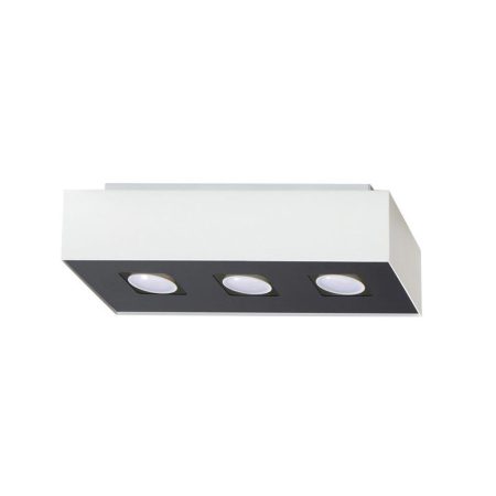 Aplique de techo MONO 3 blanco, GU10