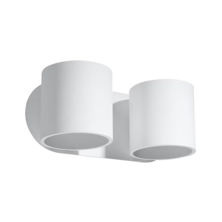 Aplique de pared ORBIS 2 blanco, G9