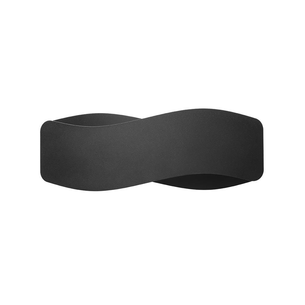 Aplique de pared TILA 40 negro, G9
