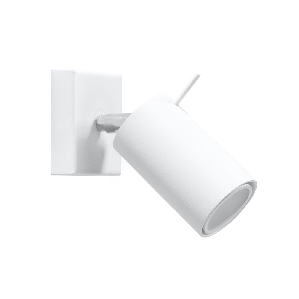Aplique de pared RING blanco, GU10