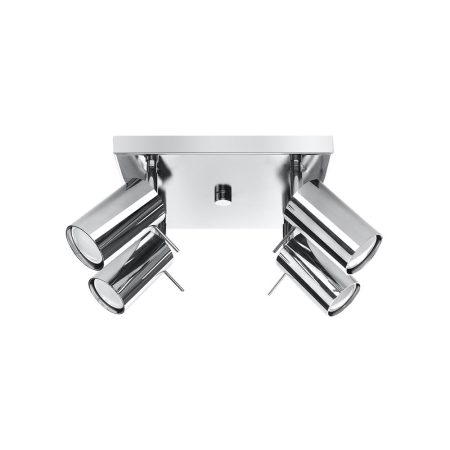 Aplique de techo RING 4 cromo, GU10