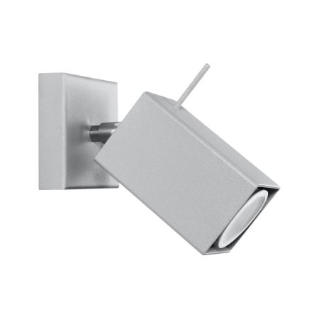 Aplique de pared MERIDA 1 gris, GU10