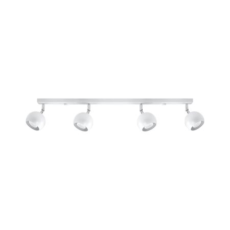 Aplique de techo OCULARE 4L blanco, GU10