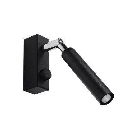 Aplique de pared EYETECH 1 negro, G9