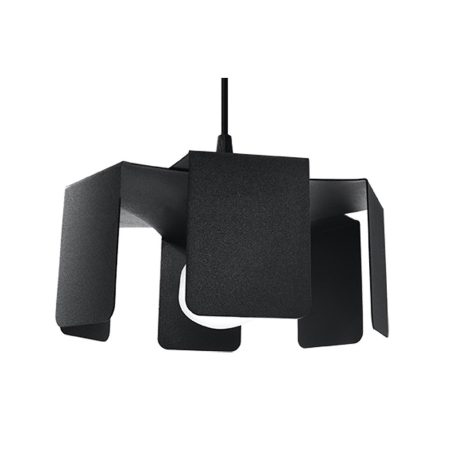 Lámpara de techo TULIP negro, E27