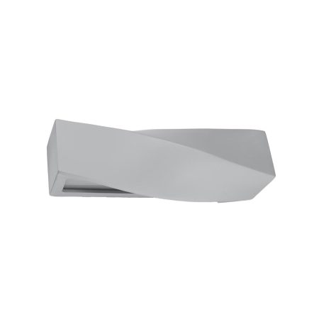 Aplique de cerámica SIGMA gris, E27