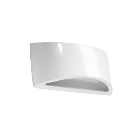 Aplique de pared barnizado VIXEN blanco brillo