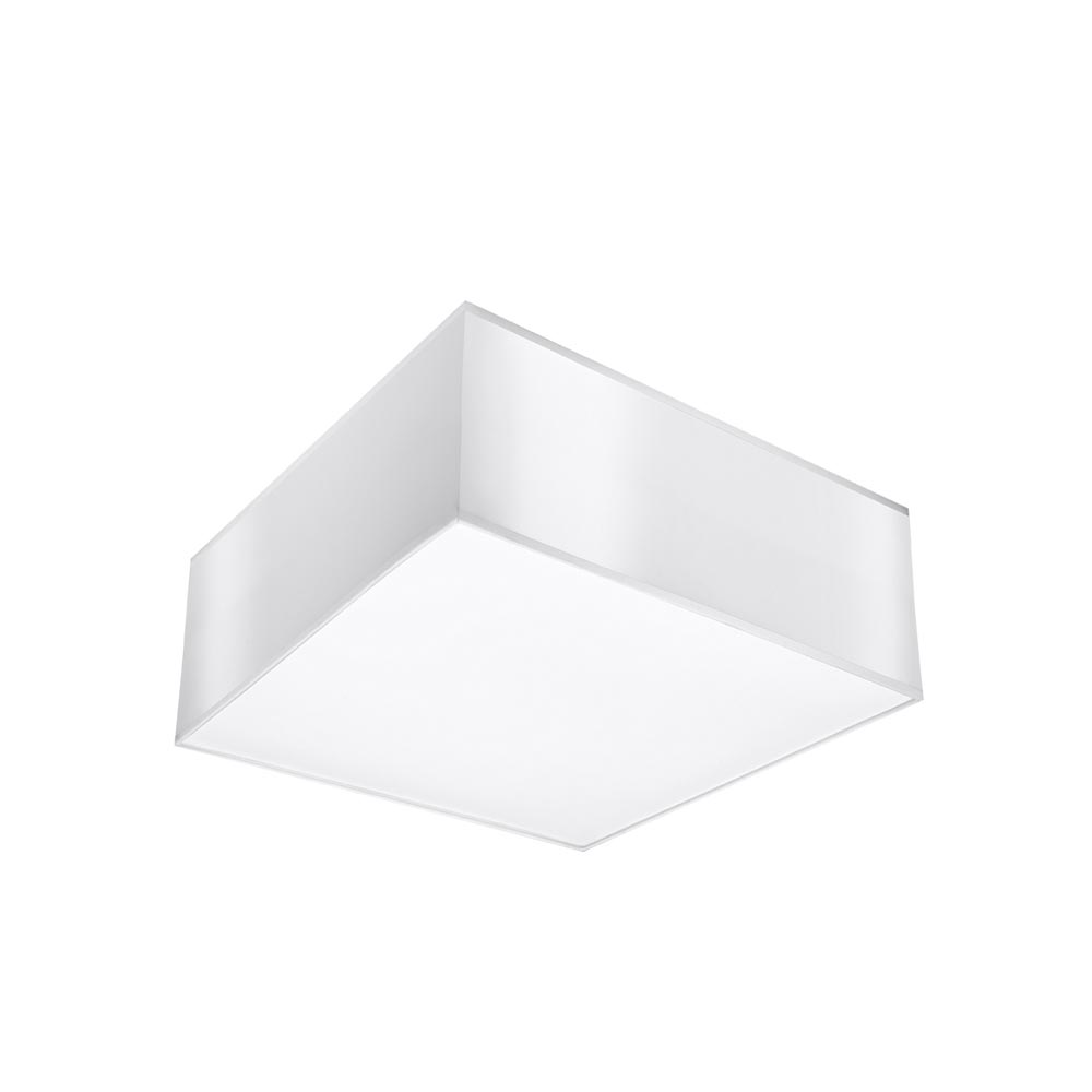 Plafón HORUS blanco, E27