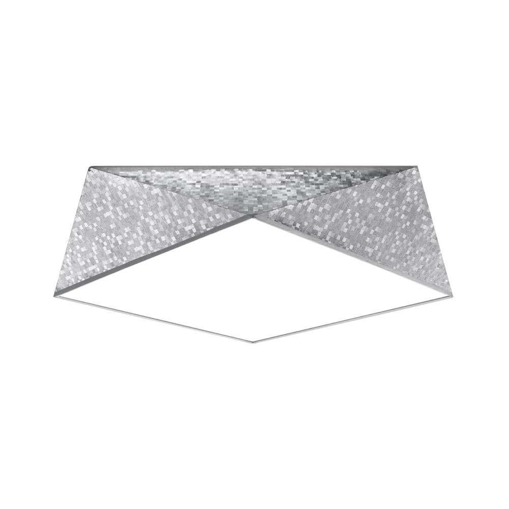 Aplique de techo HEXA 45 silver