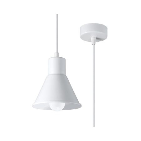 Lámpara colgante TALEJA 1 blanco E27