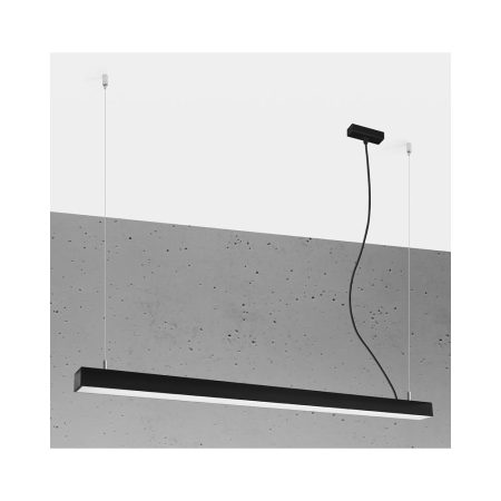 Lámpara de techo PINNE LED 115 negro, 31W