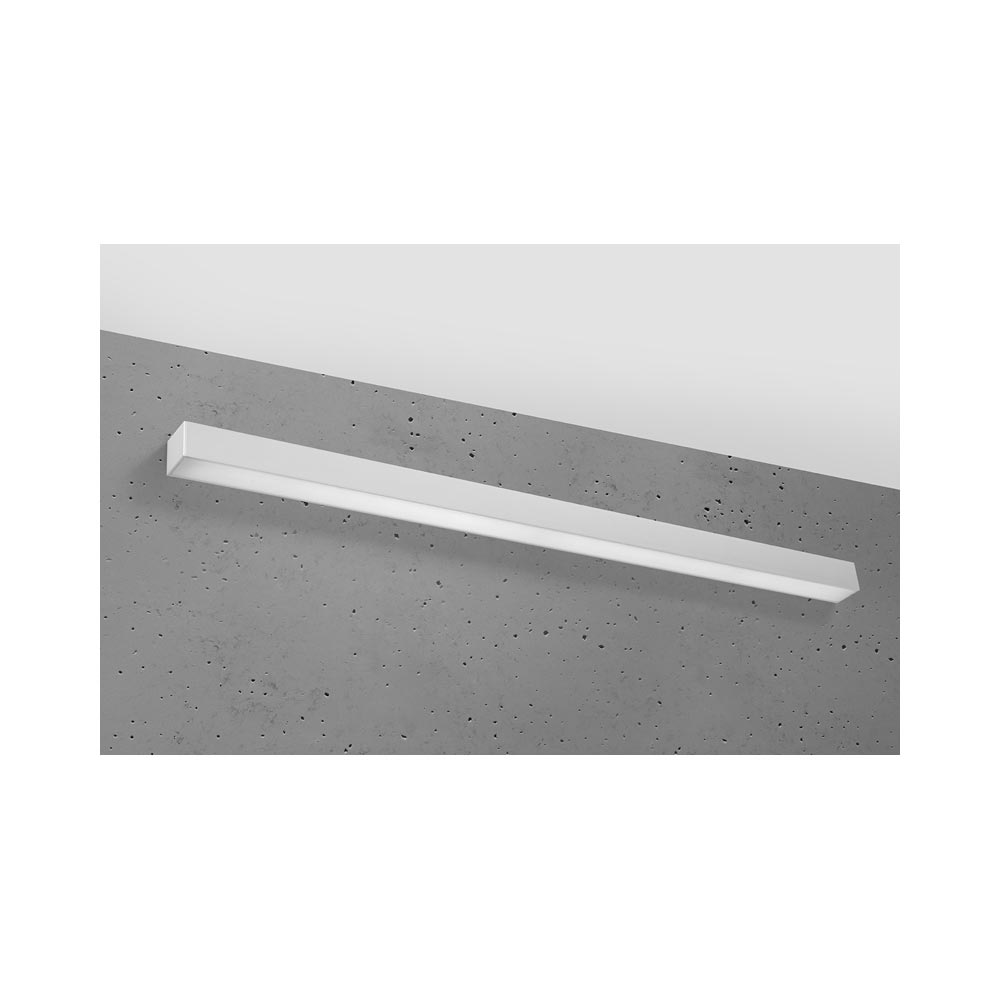 Aplique de pared PINNE LED 115 gris, 31W