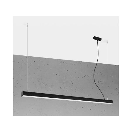 Lámpara de techo PINNE LED 145 negro, 31W